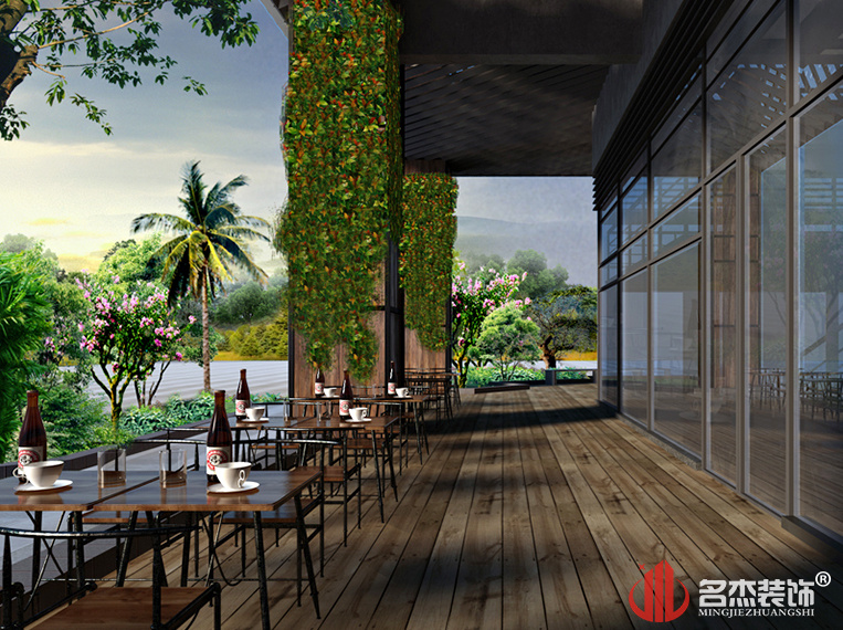 復(fù)古工業(yè)風餐廳裝修