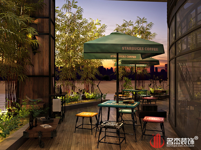 復(fù)古工業(yè)風餐廳裝修