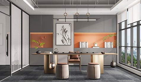 佛山市輝彩不銹鋼辦公室裝修設(shè)計