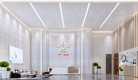 廣州歐?；瘖y品辦公室裝修設計