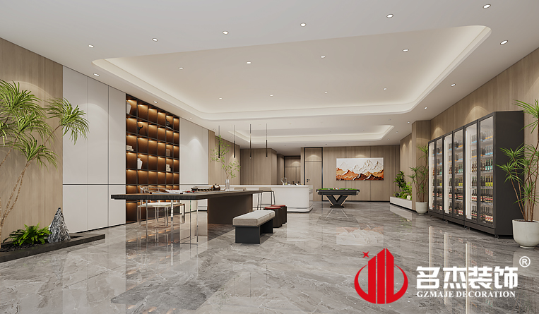 水吧臺裝修設(shè)計效果