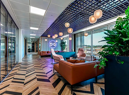 對未來辦公場景有思考的辦公室裝修設計空間是怎樣的——Domestic & General